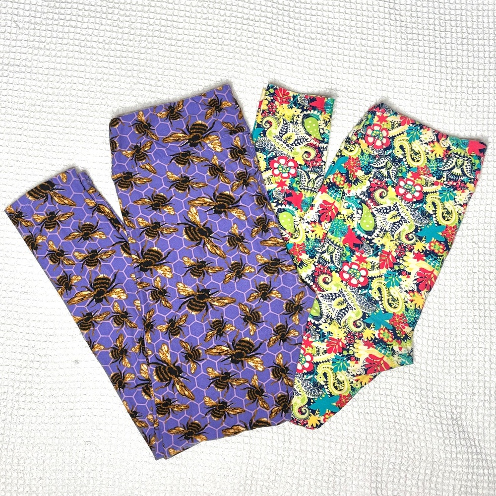 Set of 2 LuLaRoe leggings - Tall and Curvy (12-18)
